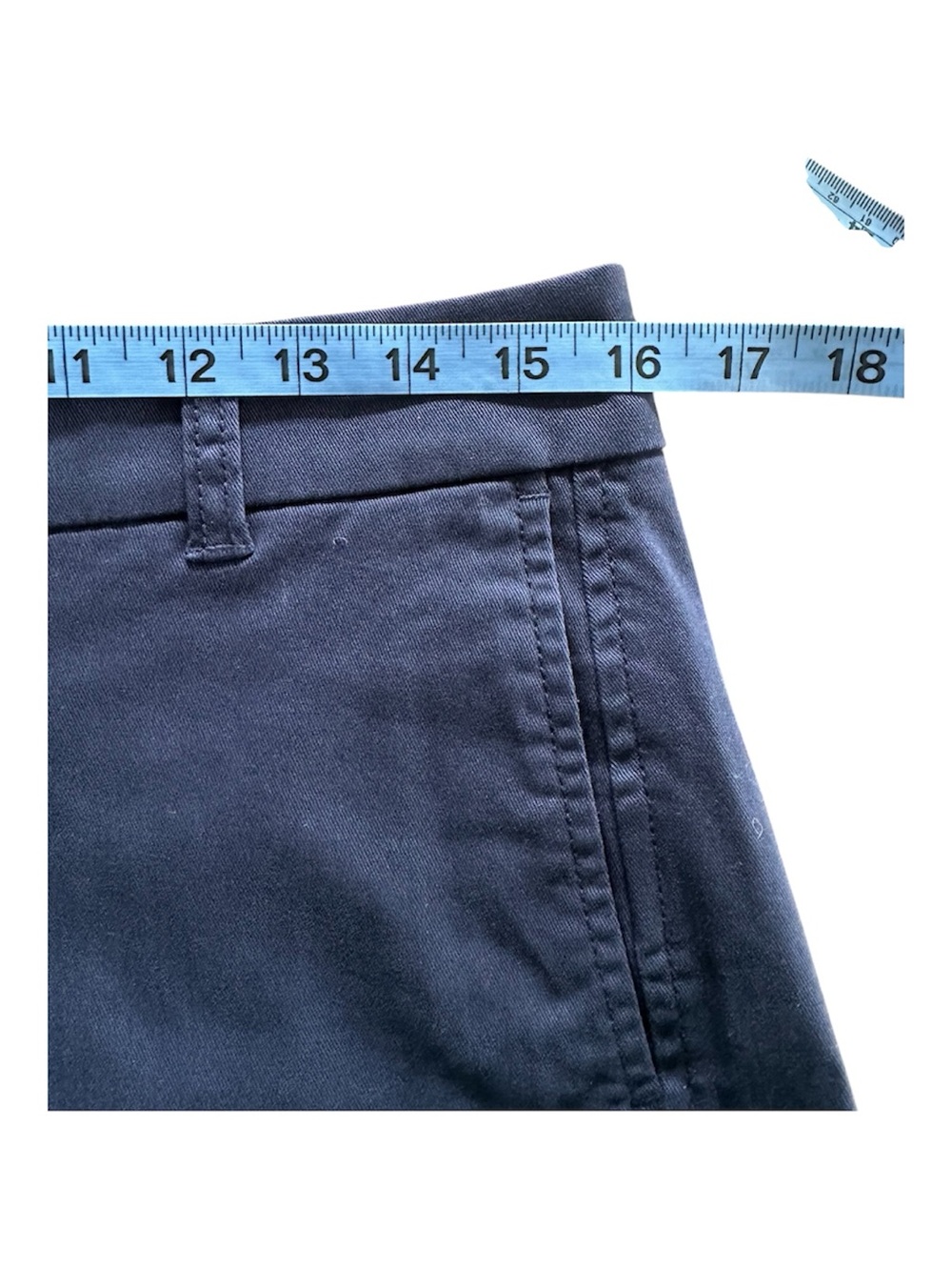 J.Crew 4" Chino Shorts – Navy Blue – Women's Size 8 - Picture 13 of 14